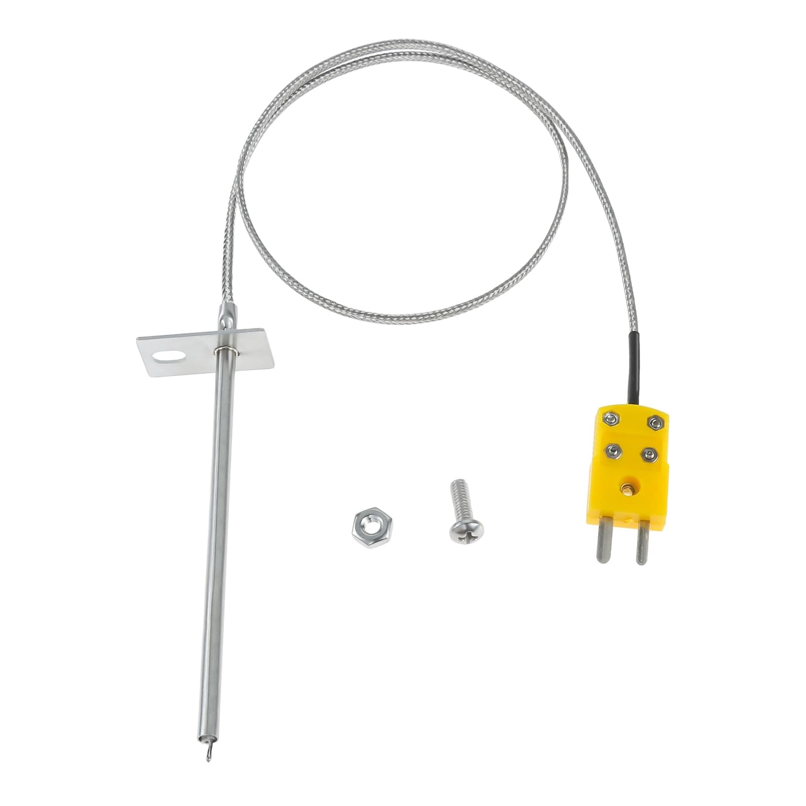 Temperature Probe Replacement for Masterbuilt Gravity Series 560/800/1050 XL & Digital Charcoal Grill & Smokers, Replace Part Number: 9904190024
