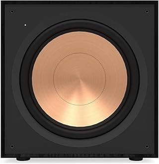 Reference R-121SW 12” Front-Firing Subwoofer with revamped Spun-Copper thermoformed crystalline Polymer woofers and an All-Digital Amplifier for Premium Sound in Black