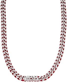 Men's 2 tone Stainless Steel with lobster clasp closure Chain necklace