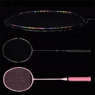 BBQ2.0 8U G5 65g Super Light 100% Full Carbon Fiber Raket Professional Badminton Racket with Free String Bag (1pcs White Boxed)