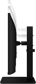 LG Monitor 27BA450 - FHD 1080p IPS 27 inch, 100Hz, 5ms, Office Display, Built-in Power and Speakers, D-Sub, HDMI, DisplayPort, Matte Black