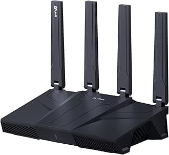 – GL-BE9300 (Flint 3) Tri-Band WiFi 7 Router, High-Speed 6GHz Gaming WiFi Router for Wireless Internet, Long range, 5 x 2.5G VPN Routers for Computer Routers, Home Streaming & Business