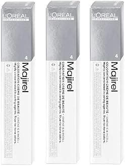 Majirel 3 x Loreal Hair Colour 4 Medium Brown