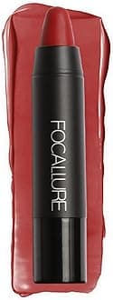 FOCALLUREUltra Chic Matte Lipstick,Rich Vitamin E Lip Crayon,Lightweight Matte Color without Drying or Fading,Long Lasting Waterproof Lips Makeup,STIZZA