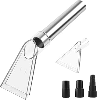 Universal Shop Vacuum Extractor Attachment for Carpet Cleaning & Car Detailing & Upholstery, Extractor Head for Shop Vac Attachment with 3 Vacuum Adapers, Turn Wet-Dry Vac into an Extractor