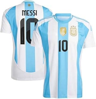 Argentena New Home Football Meesiii 10 Jersey Miamii Tshirt 2024-2025 (Kids,Boys & Men)