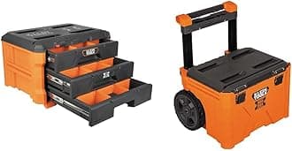 Klein Tools MODbox 3-Drawer & Rolling Toolboxes, Customizable Storage, 50 & 250-Pound Capacity