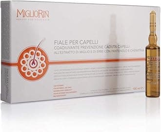 Migliorin Hair Loss Treatment Vials - 10x10ml, Unisex-Adults, 2 Times a Week, 1 Month+