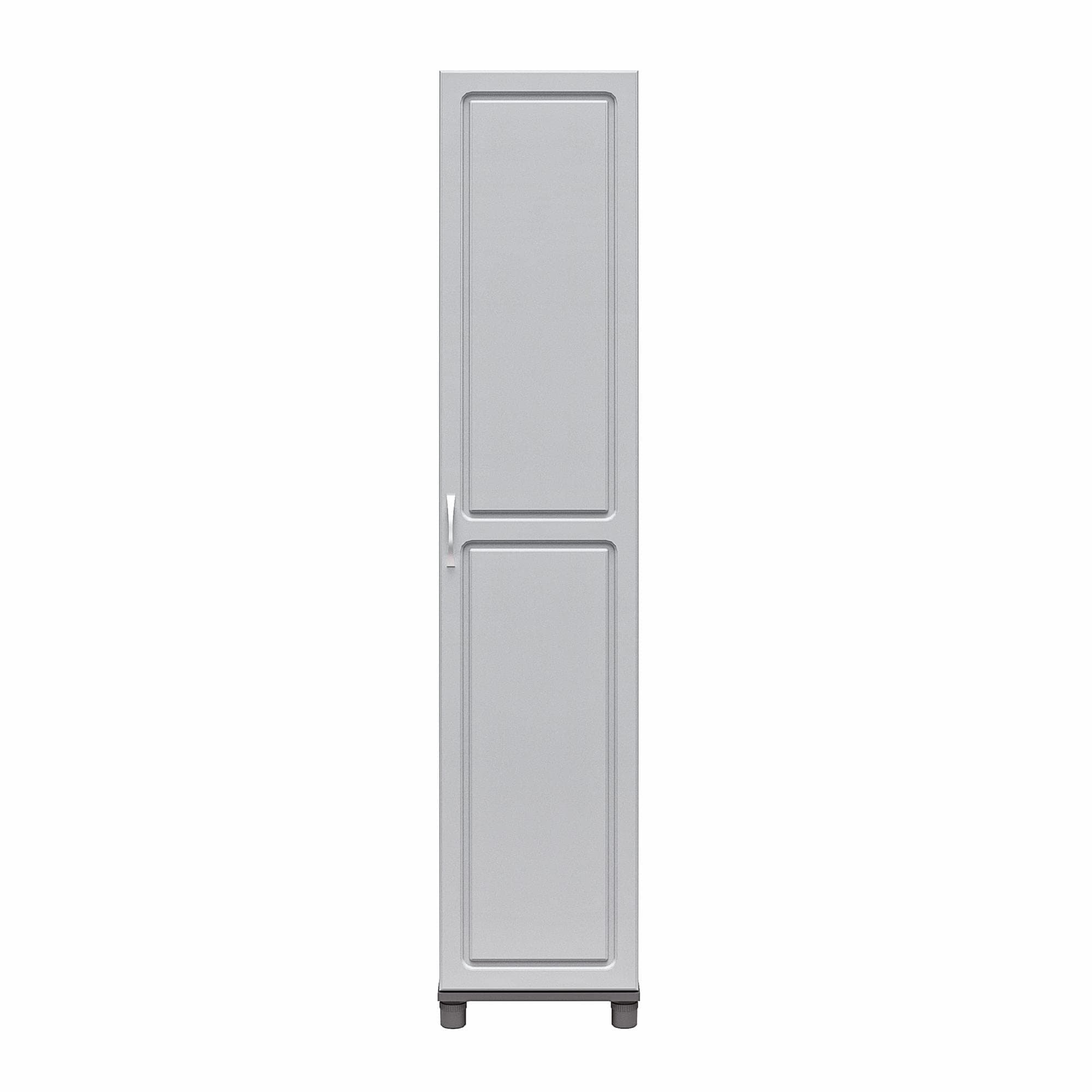 SystemBuild Kendall 16" Utility Storage Cabinet in Gray
