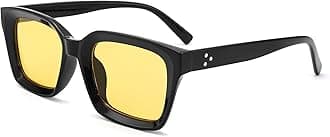 COASION Classic Non-prescription Clear Lens Eyeglasses for Women Thick Square Frame Eyewear