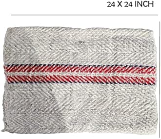 Cotton Cleaning Duster/Pocha For Home Floor Cleaning, Floor Cloth Pocha Mop, Cleaning Sets Wet And Dry, Size, 24X24 Inches(Set Of 4), 250 TC, White