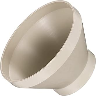 PATIKIL 8" (200mm) to 4.3" (110mm) Duct Reducer Connector, Heating Cooling Ventilation Tube Fire-Resistant Increaser Adapter Pipe Fitting for Vent System