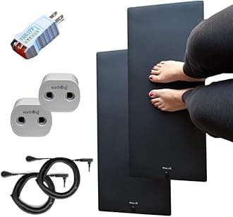 Earthing Grounding Mat 2 Pack, Mat Improves Sleep, Reduces Inflammation, Pain, and Anxiety, Clint Ober's Products