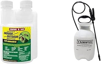 Compare-N-Save 7.9% Bifenthrin Insect Control and Chapin 1 Gallon Bleach Sprayer Bundle