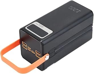 70000mAh Power Bank with Built-in Cables, 120W Fast Charging Portable Charge