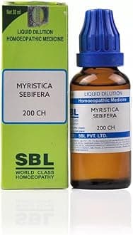 SBL Homeopathic Myristica Sebifera 200 CH (30ml) - by Medicart_17