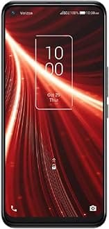 TCL Smartphone | 5G UW | 4GB/128GB | 4500 mAh Full Day Battery Life | Gray Smartphone for Verizon (Renewed) (TCL 10 5G UW)