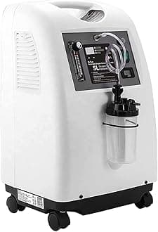Jmc-5A Ni Oxygen Concentrator For Hospital & Home Use (5 L/Min) - White