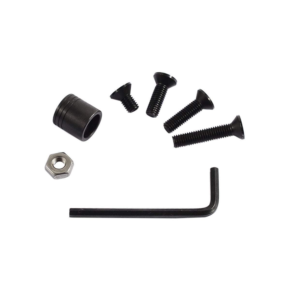 Quick Detach Swivels Stud Mount Base Adapter Kit with 4 Screws + 1 nut + 1 Wrench