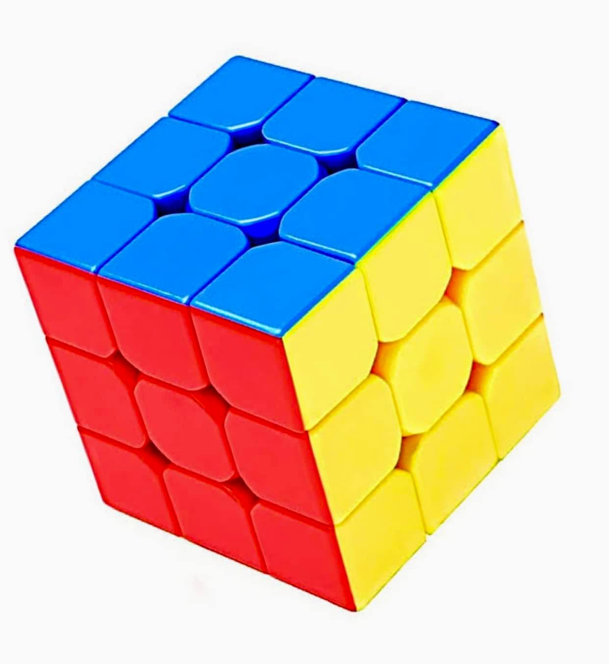 Speed Cube, Magic Cube, 3x3x3 Puzzle Magic Cube, 56cm Smoothly Quickly Twist Adjustable Speed Cube, Eco-friendly Durable Material ABS, Puzzle Cube For Kids Boys Toddler (C 114)