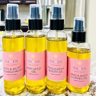 African Akpi Seed Djansang Pure Cold Pressed Oil 4 Ounces