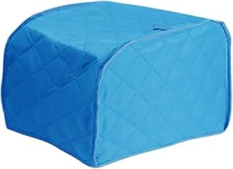 BILIKEYU 2 Slices Bread Toaster Cover Protector Home Small Appliance Cover Kitchen Tool Household Home (Blue, M)
