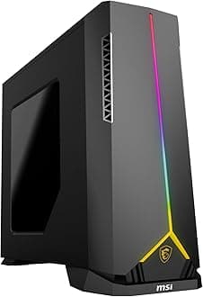 Aegis SE Gaming Desktop: Intel Core i5-13400F, Geforce RTX 3050, 16GB DDR5, 500GB M.2 NVMe SSD, ARGB Fan Air Cooling, Type C, VR-Ready, Window 11 Home : 13TA-1233US