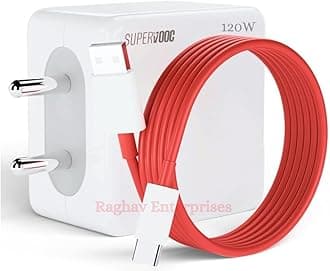 Type c Fast Charger for Moto G85 Charger Original Adapter Like Quick Dash Warp Dart Flash Super Vooc with Type C USB Data Cable (O- Dash RED)