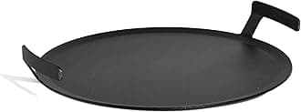 Cookware | Seasoned 17" Round Carbon Steel Griddle - (Like Cast Iron, but Better) | Professional Cookware | Crafted in Sweden | Induction Compatible