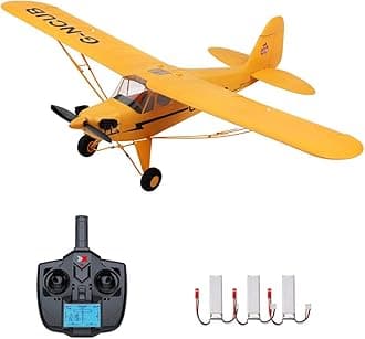 GoolRC WLtoys XK A160 RC Plane, 2.4GHz 5 Channel Brushless Remote Control Airplane for Adults, Stunt Flying RC Aircraft with 3D/6G Mode and 3 Batteries, Easy to Fly for Teens