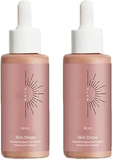 Sunless Tanning Drops To Drink, Drinkable Sunless Tanning Drops, Moisturizing Tanner for Face and Body, Enhancing Your Natural Skin Tone, for All Skin Types M/Y (2 bottle)
