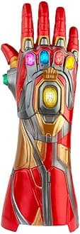 Hasbro Marvel Legends Series Avengers End Game Electric Iron Man Nano Gauntlet with Movable Joints, Electronic Fist, Lights and Movable Sounds, Removable Infinity Stone, F0196 Authentic Product