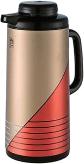 Peacock Japan Vacuum Flask Cit دلة بيكوك اليابانية (138 Brown, 1.3 L)