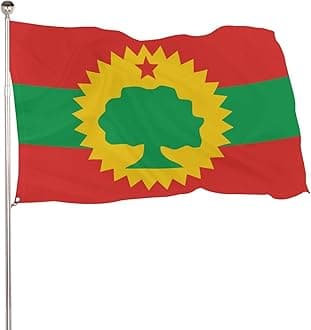 Flag of The Oromo Liberation Front Garden Flags Funny Yard Flag Banner Flags Outside Decoration