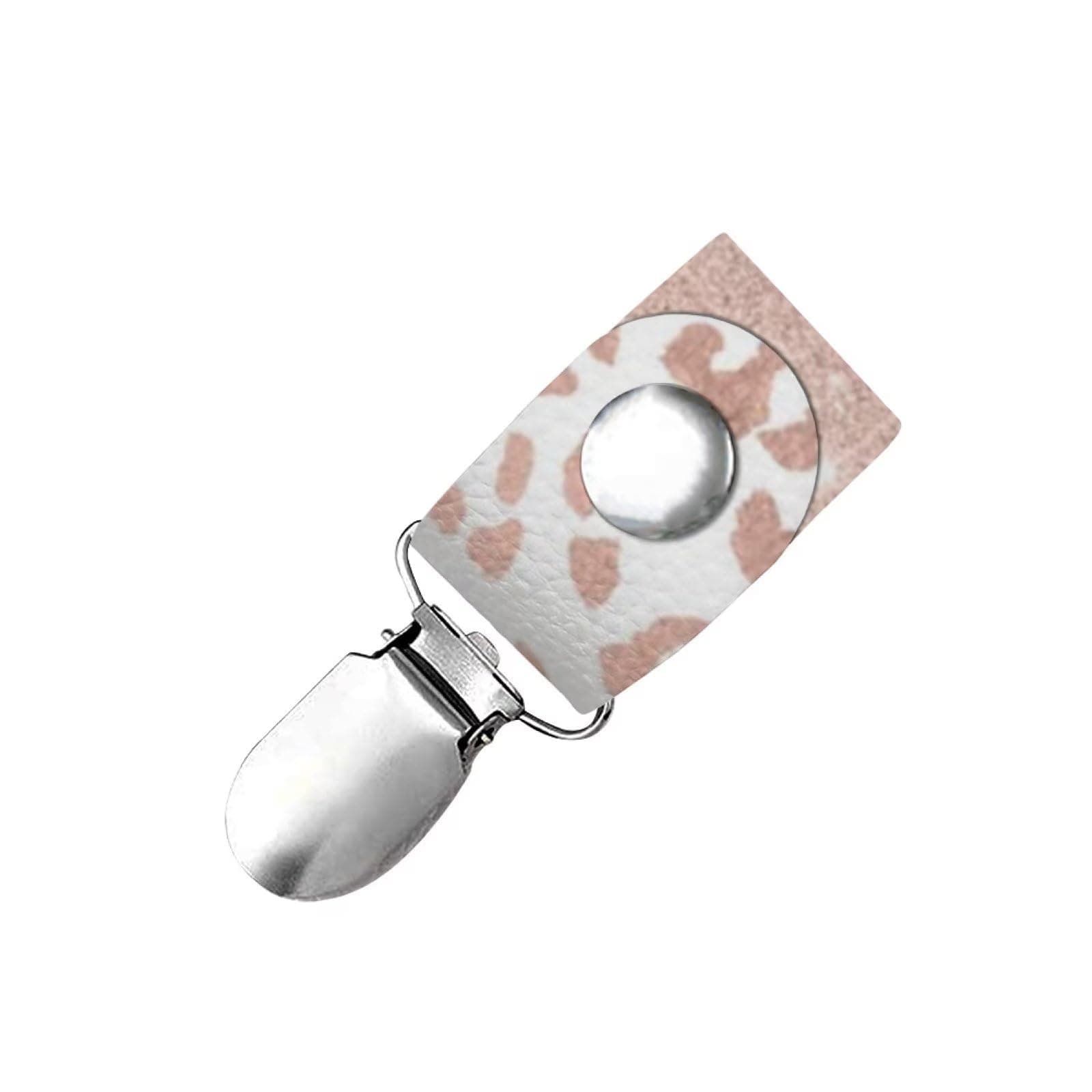 Rnyleeg Pink Leopard Pattern Hat Clip, Hat Holder Clip Hat Clip for Bag Sun Hat Holder Bag Clip for Adults Outdoor Travel Accessory Hat Companion