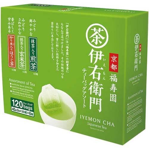 Iyemon CHA Assorted Tea Bags 120p