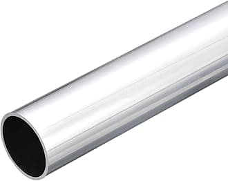 DMiotech (32mm OD x 29mm ID) 6063 Aluminum Round Tube 300mm Length Industry Metal Tubing for Machinery Frame Construction DIY Projects