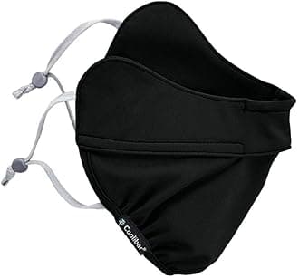 Coolibar UV Face Mask with Adjustable Features - UPF 50+ Sun Protection - Zenith