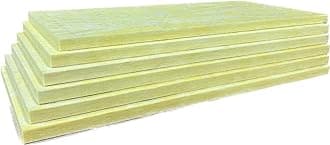 705 Rigid Fiberglass Sound Absorption Panel for DIY Sound Proofing Baffle, Reduce More Noise with the 6 lb Density (6) pieces, Each piece is 1.5" thick x 24" wide x 48" long
