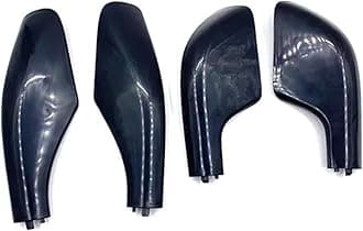 1-4pcs Car Roof Rack Cover Top Luggage Bar Rail End Protection Lid ，Compatible for Toyota UZJ100 LC100 LX470 Land Cruiser 100 1998-2007(Carload 4pcs)