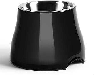 Elevated Dog Bowl-L, Black