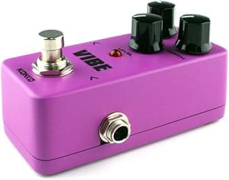 Guitar Mini Effects Pedal Vibe - Analog Rotary Speaker Effect Sound Processor Portable Accessory for Guitar and Bass - FUV2