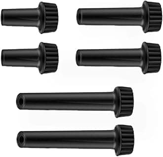 6 Pcs Lamp Socket Switch Knobs - E26 Lamp Turn Switch Replacement (3 Sizes)