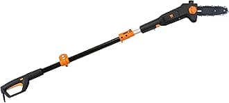 4019 6-Amp 8-Inch Electric Telescoping Pole Saw with 12-Foot Reach