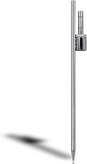 Anley 19.5 inch Ground Stake - Stainless Steel Spike with Sleeve Bearing - Fits Flutter Banner Flag Poles with a 0.65" Inner Diameter - Feather Flagpole and Flag not Included, Stake Only