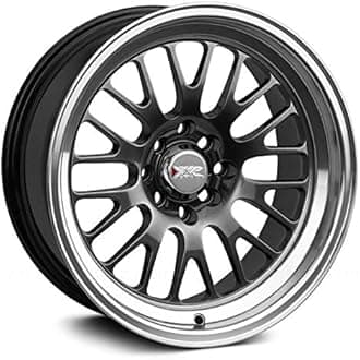 XXR 531 Chromium Black/ML Wheel with Painted (17 x 8. inches /4 x 100 mm, 25 mm Offset)