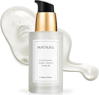 MATKAS Korean Dark Spot Corrector Serum for Face - 1 Fl. oz. Niacinamide Brightening Serum for Oily Skin, Pore Minimizer Korean Dark Spot Remover for Face, Sensitive Acne-prone Skin, Hyperpigmentation