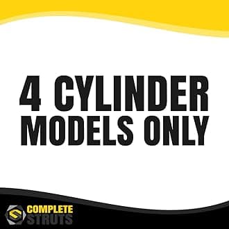 Front & Rear Quick Complete Struts Assembly with Coil Springs Replacement for 1992-1996 Toyota Camry 4 Cyl (Set of 4)