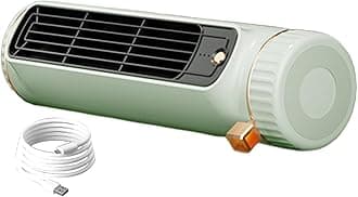 Outfany Cooling Ace Portable Air Conditioner for Personal Use - USB Powered, Speed Mini Air Conditioning Fan with Automatic Head Shaking