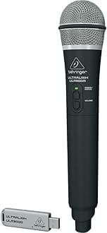 ULTRALINK ULM300USB High-Performance 2.4 GHz Digital Wireless System with Handheld Microphone and Dual-Mode USB Receiver